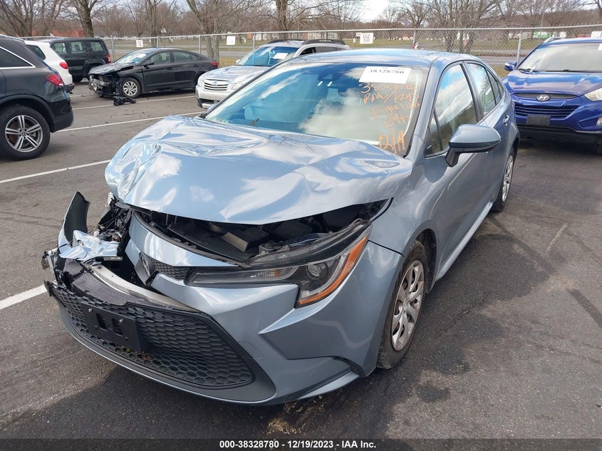 VIN JTDEPRAE0LJ019131 2020 TOYOTA COROLLA LE