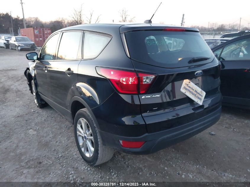 2019 FORD ESCAPE S - 1FMCU0F76KUA92857