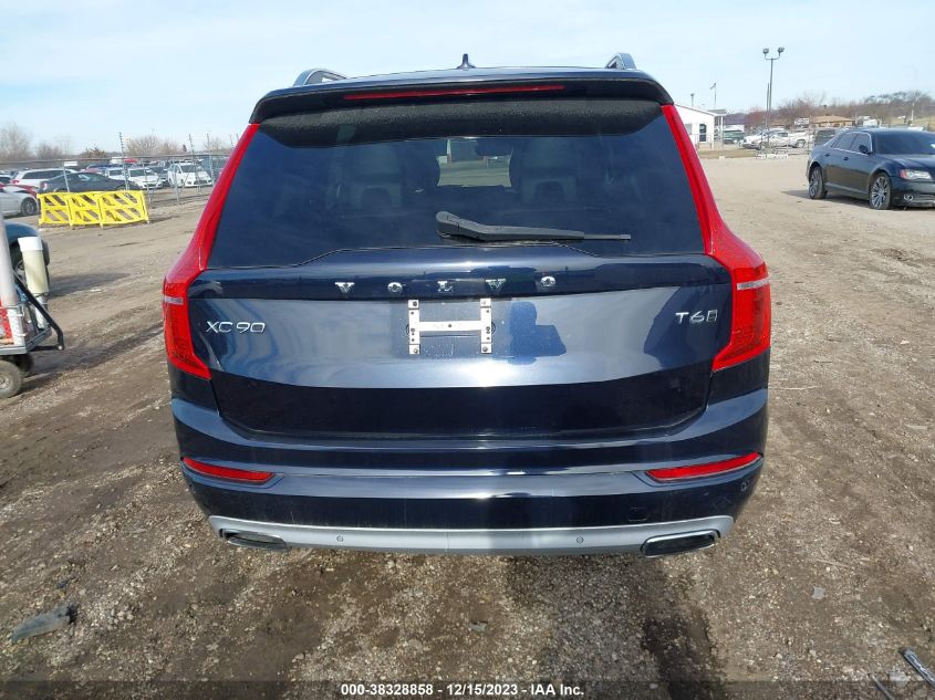 2016 VOLVO XC90 T6 MOMENTUM - YV4A22PK7G1013685