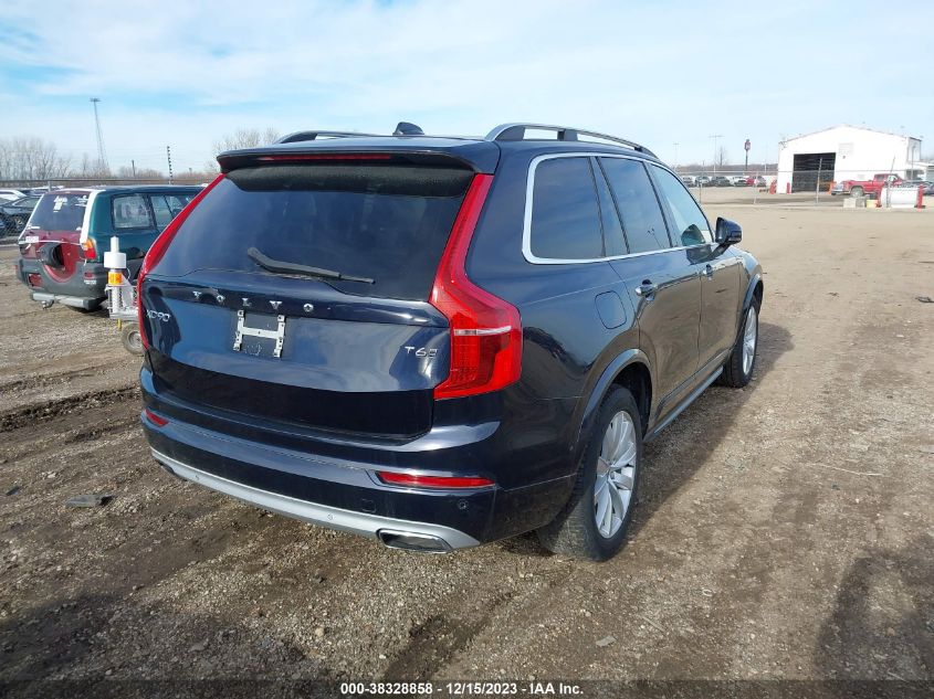 2016 VOLVO XC90 T6 MOMENTUM - YV4A22PK7G1013685