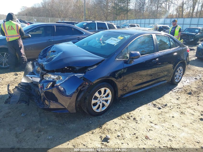 2022 TOYOTA COROLLA LE - 5YFEPMAE4NP379245