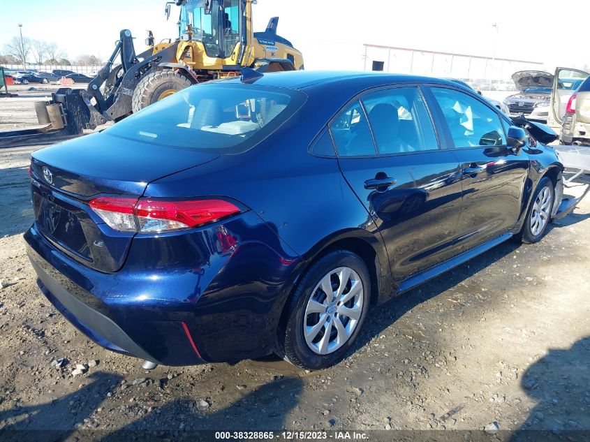 2022 TOYOTA COROLLA LE - 5YFEPMAE4NP379245
