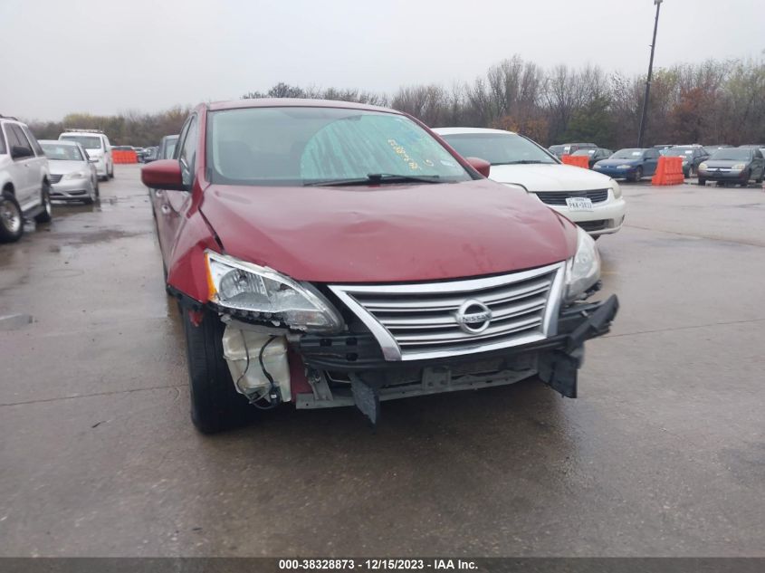 2013 NISSAN SENTRA SV - 3N1AB7AP7DL786801