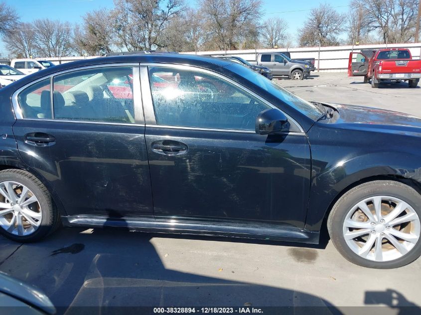2013 SUBARU LEGACY 2.5I PREMIUM - 4S3BMBC66D3025062