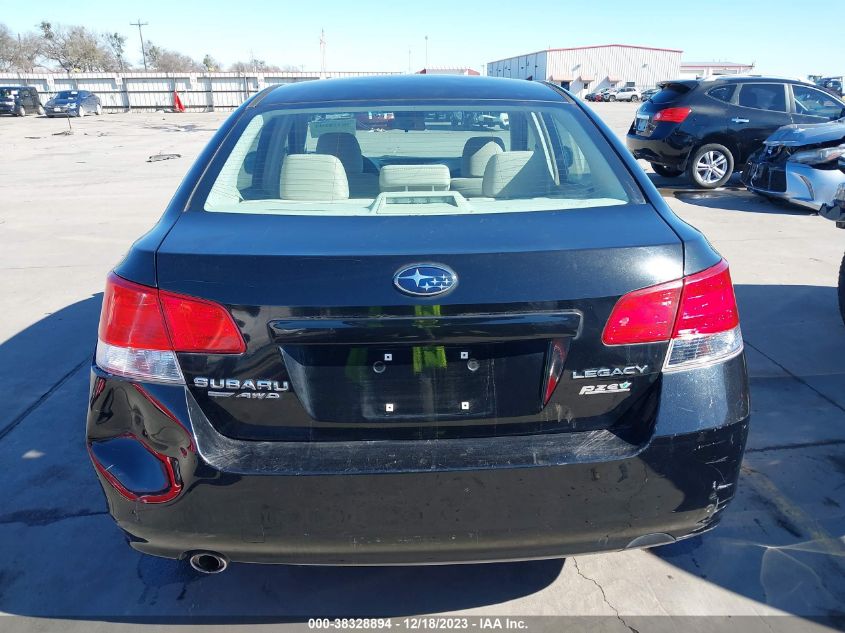 2013 SUBARU LEGACY 2.5I PREMIUM - 4S3BMBC66D3025062