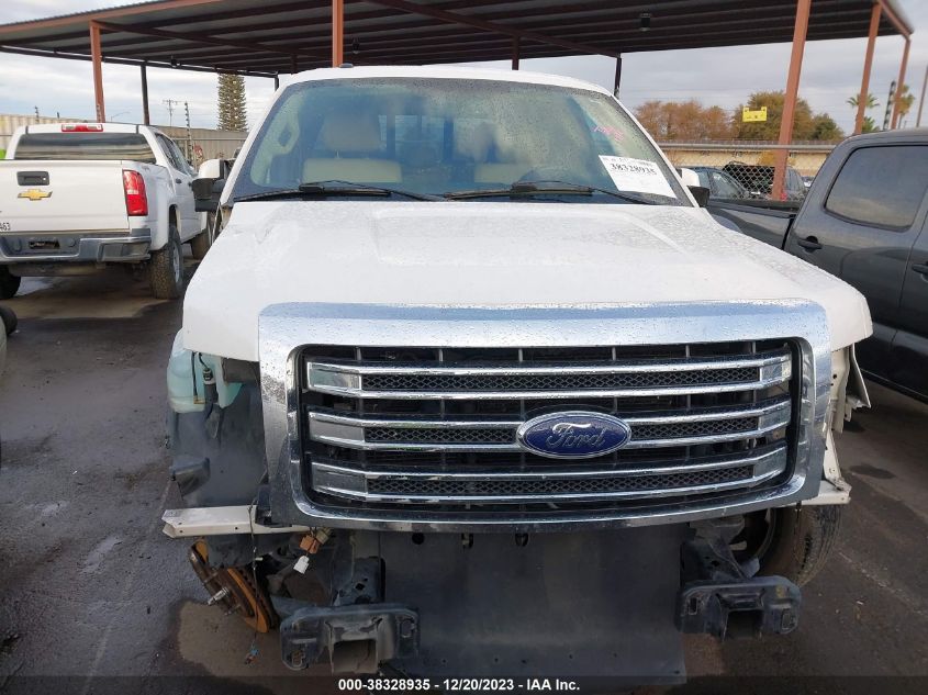 2014 FORD F-150 LARIAT - 1FTFW1CF7EKD60621