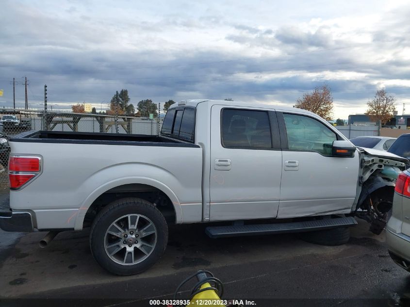 2014 FORD F-150 LARIAT - 1FTFW1CF7EKD60621