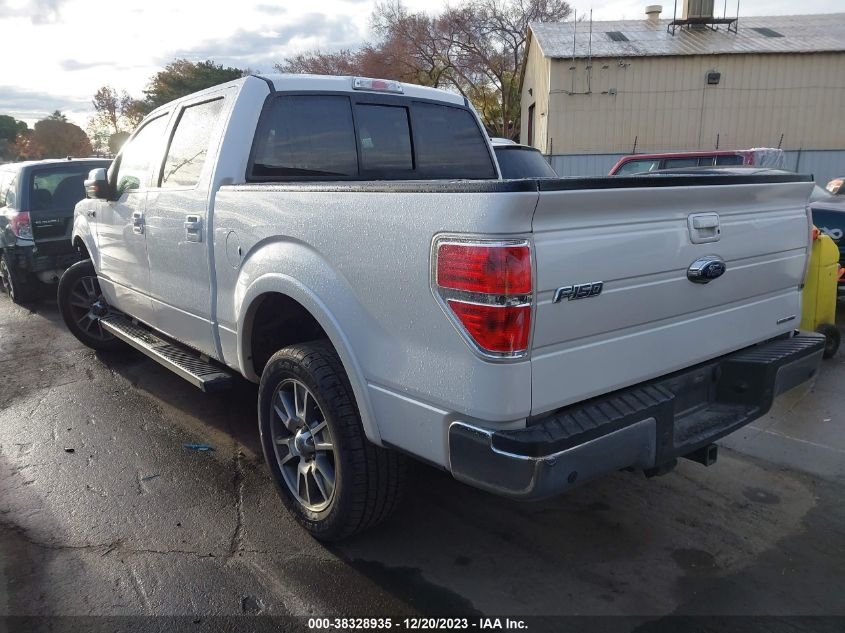 2014 FORD F-150 LARIAT - 1FTFW1CF7EKD60621