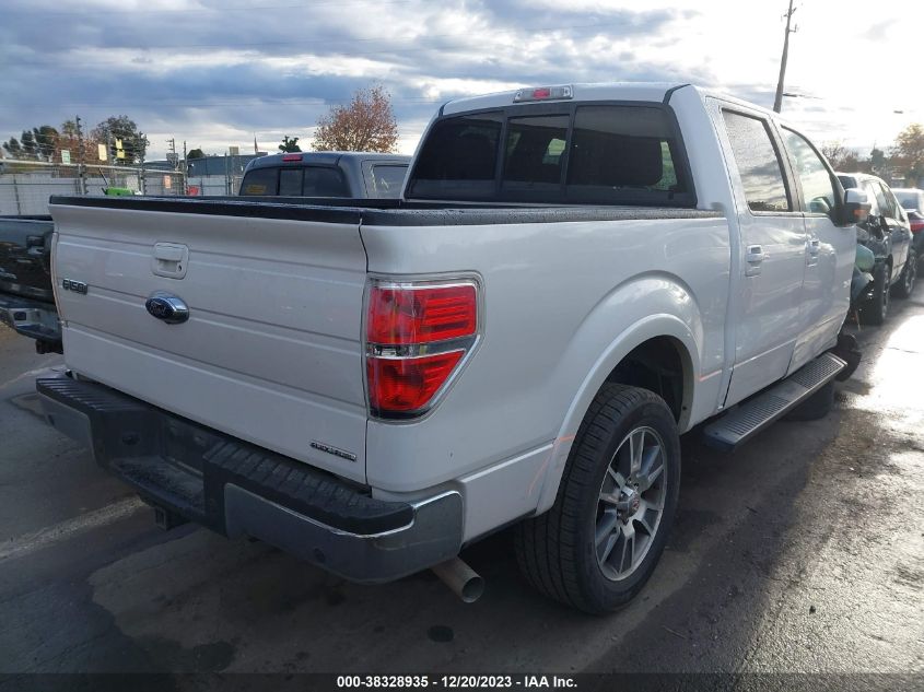2014 FORD F-150 LARIAT - 1FTFW1CF7EKD60621
