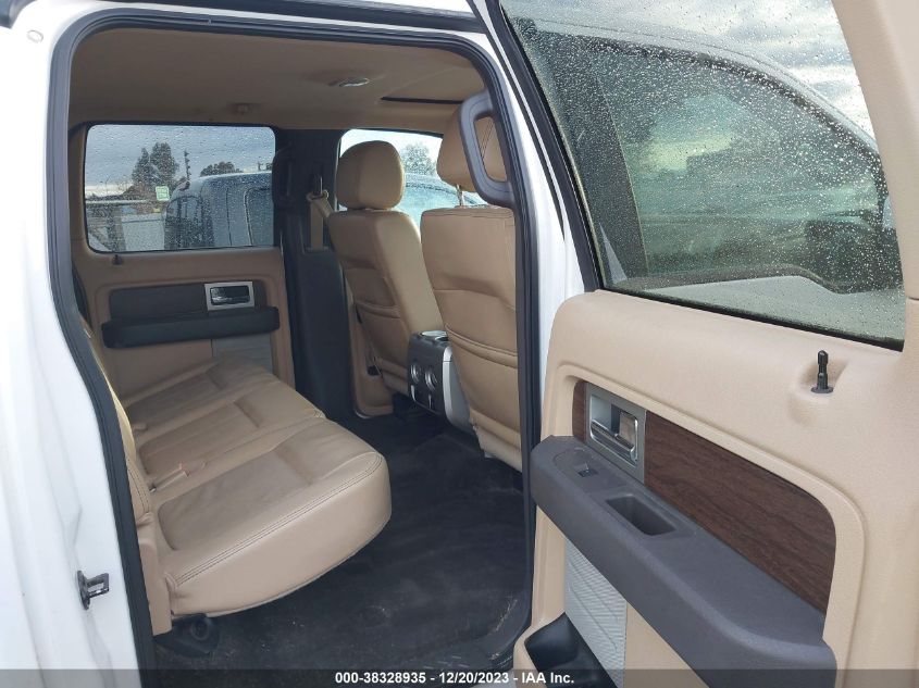 2014 FORD F-150 LARIAT - 1FTFW1CF7EKD60621