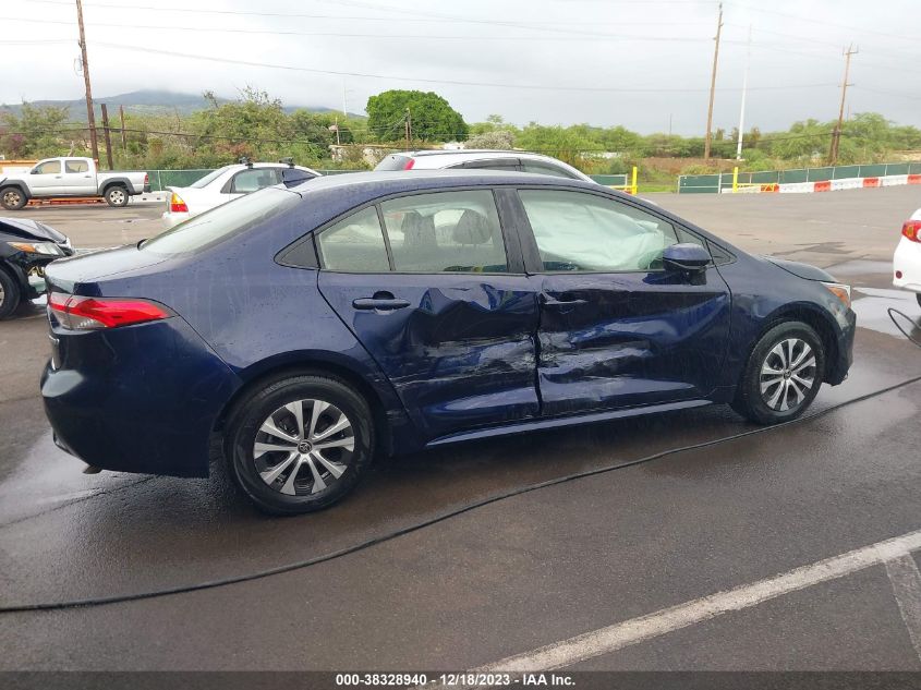 2022 TOYOTA COROLLA HYBRID LE - JTDEAMDE2NJ061139