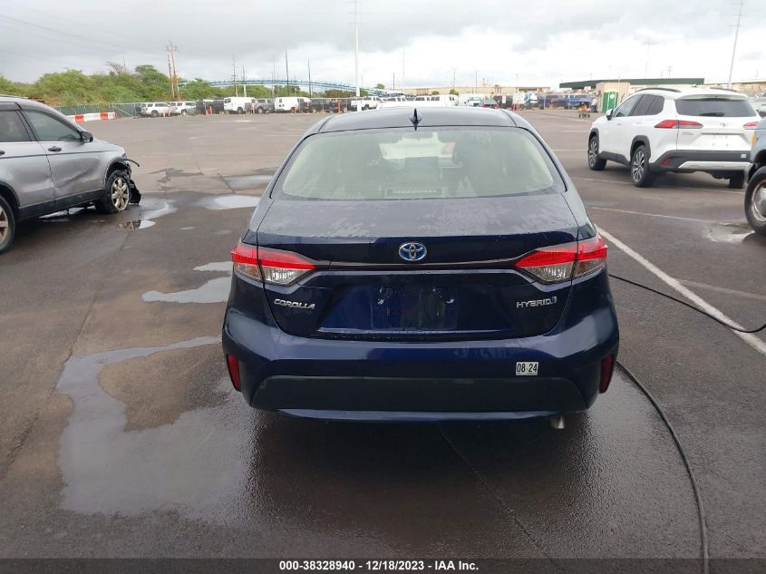 2022 TOYOTA COROLLA HYBRID LE - JTDEAMDE2NJ061139