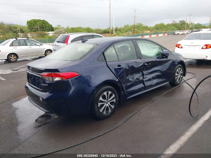 2022 TOYOTA COROLLA HYBRID LE - JTDEAMDE2NJ061139