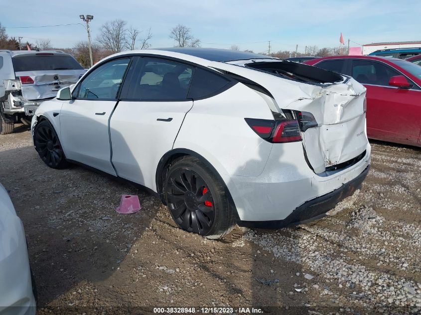 2023 TESLA MODEL Y AWD/PERFORMANCE DUAL MOTOR ALL-WHEEL DRIVE - 7SAYGDEF6PF903884