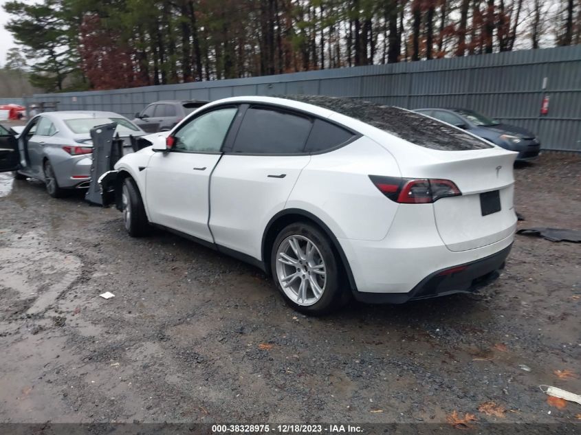 2022 TESLA MODEL Y LONG RANGE DUAL MOTOR ALL-WHEEL DRIVE - 7SAYGDEEXNF538260