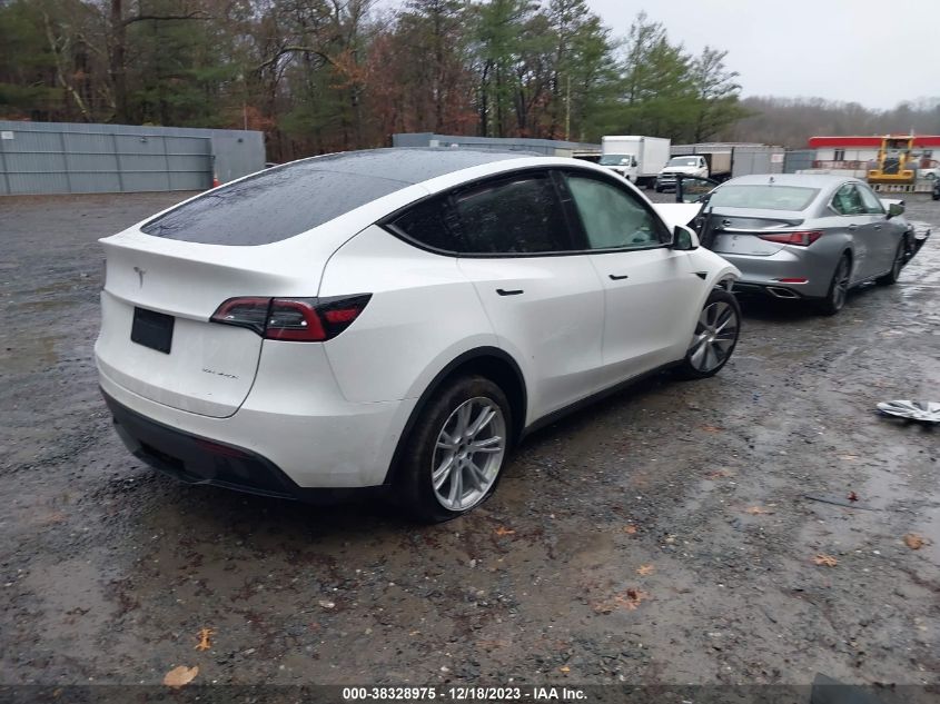 2022 TESLA MODEL Y LONG RANGE DUAL MOTOR ALL-WHEEL DRIVE - 7SAYGDEEXNF538260