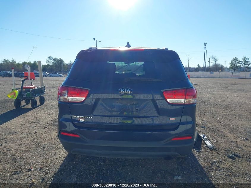 2016 KIA SORENTO 2.4L LX - 5XYPG4A37GG025945