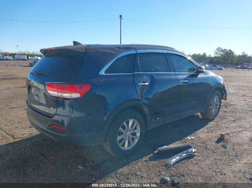 2016 KIA SORENTO 2.4L LX - 5XYPG4A37GG025945