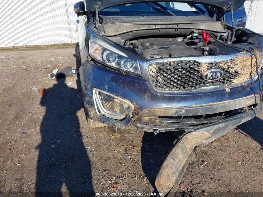 2016 KIA SORENTO 2.4L LX - 5XYPG4A37GG025945