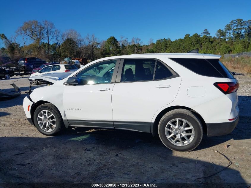 2023 CHEVROLET EQUINOX FWD LS - 3GNAXHEG6PL224740