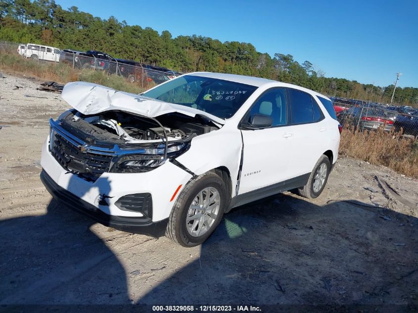 2023 CHEVROLET EQUINOX FWD LS - 3GNAXHEG6PL224740