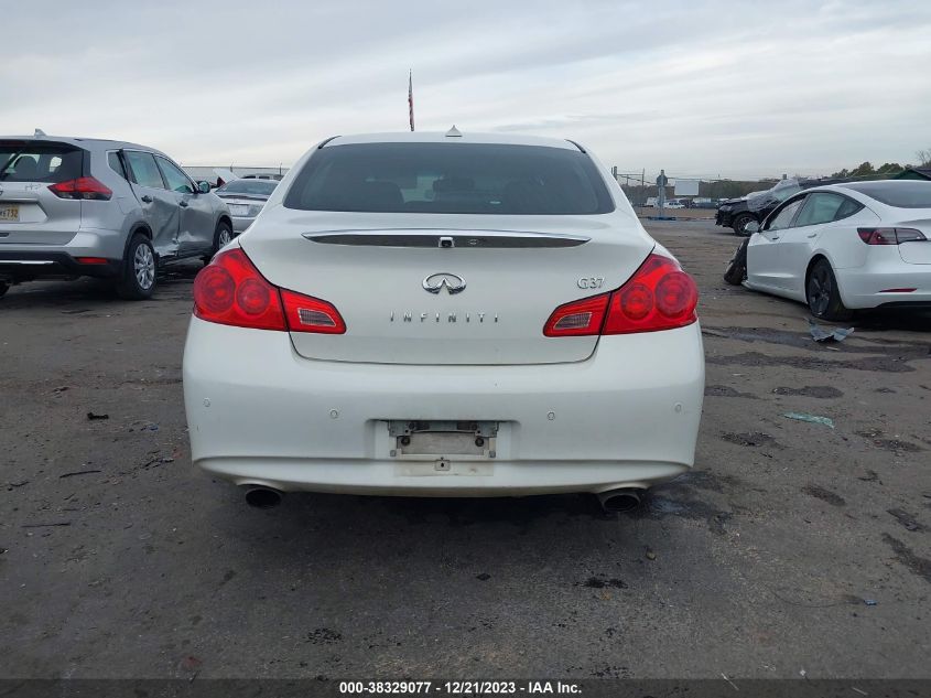 2013 INFINITI G37 JOURNEY - JN1CV6AP4DM722392