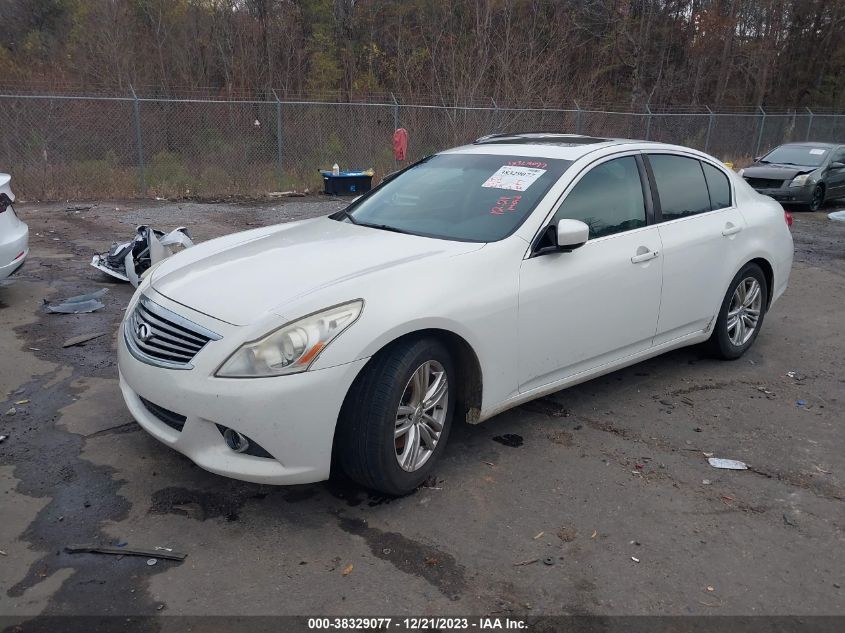 2013 INFINITI G37 JOURNEY - JN1CV6AP4DM722392