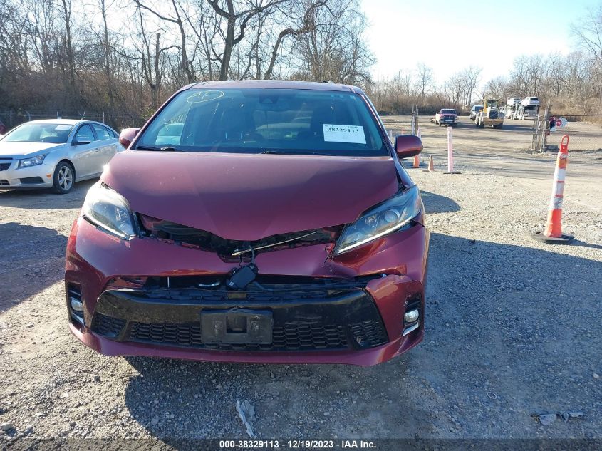 2018 TOYOTA SIENNA SE 8 PASSENGER - 5TDXZ3DCXJS955817