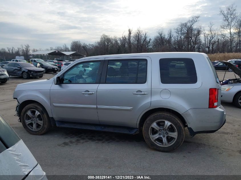 2013 HONDA PILOT EX - 5FNYF4H46DB018333