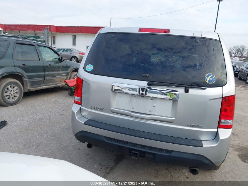 2013 HONDA PILOT EX - 5FNYF4H46DB018333