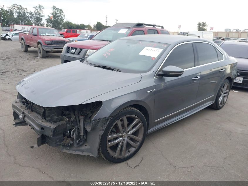 2017 VOLKSWAGEN PASSAT 1.8T R-LINE - 1VWDT7A39HC060893