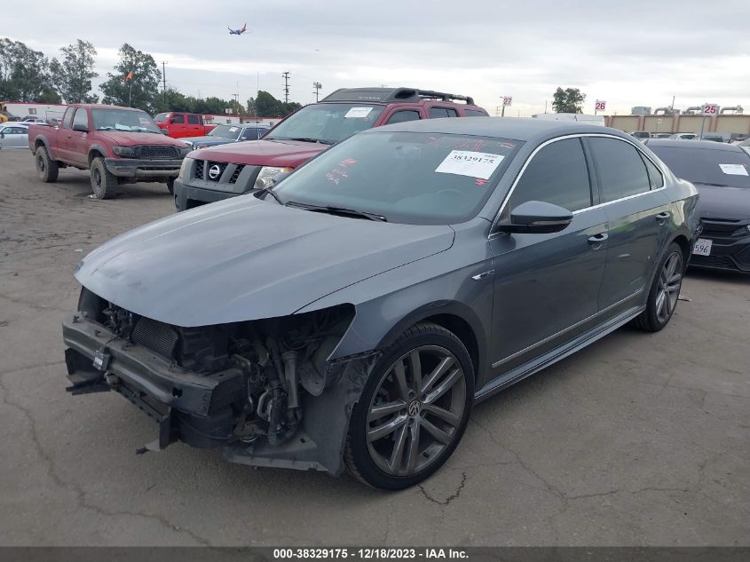 2017 VOLKSWAGEN PASSAT 1.8T R-LINE - 1VWDT7A39HC060893