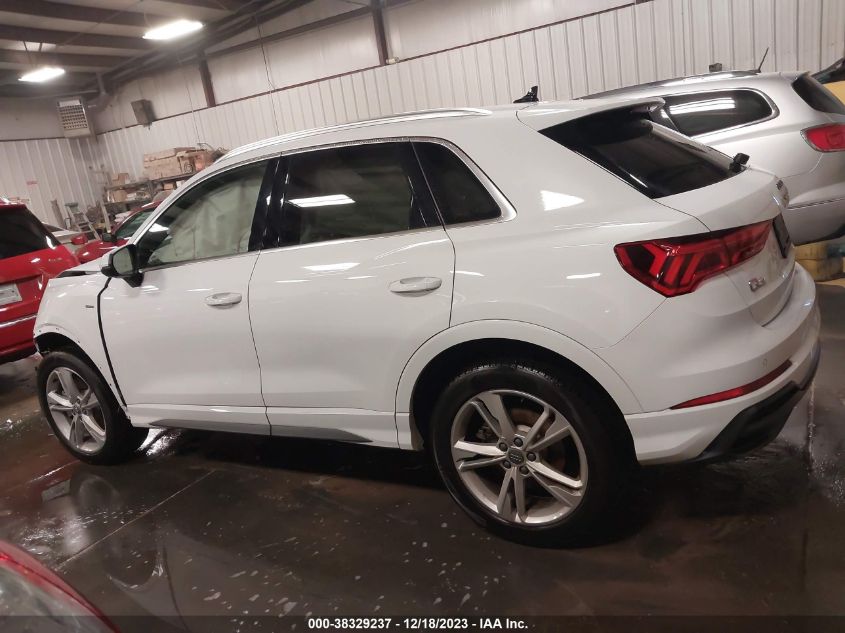 2021 AUDI Q3 PREMIUM 45 TFSI S LINE QUATTRO TIPTRONIC - WA1DECF32M1010531