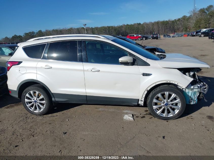 2017 FORD ESCAPE TITANIUM - 1FMCU0JD1HUD34573