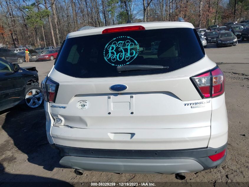 2017 FORD ESCAPE TITANIUM - 1FMCU0JD1HUD34573