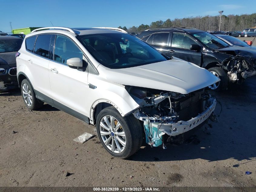 2017 FORD ESCAPE TITANIUM - 1FMCU0JD1HUD34573