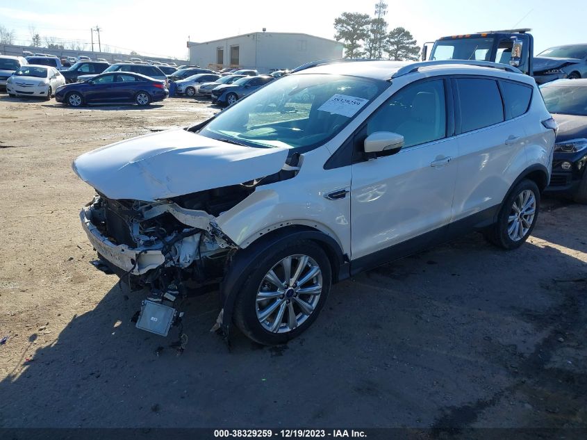 2017 FORD ESCAPE TITANIUM - 1FMCU0JD1HUD34573