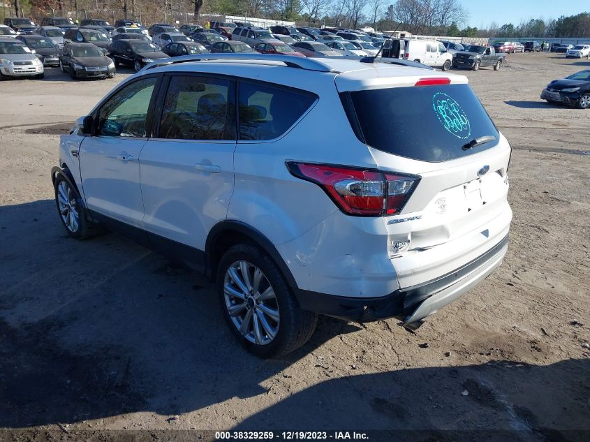 2017 FORD ESCAPE TITANIUM - 1FMCU0JD1HUD34573