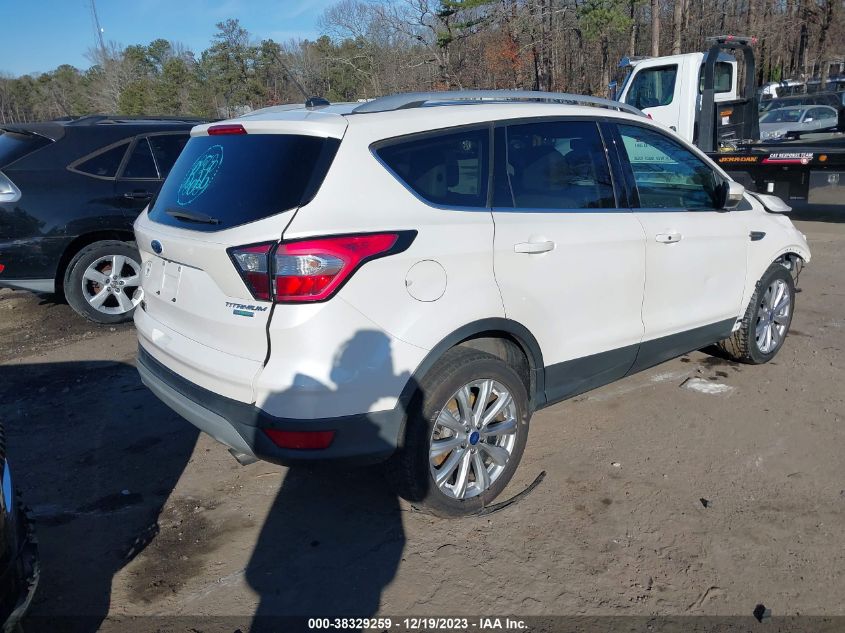 2017 FORD ESCAPE TITANIUM - 1FMCU0JD1HUD34573