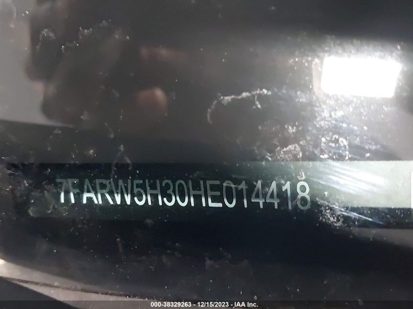 2017 HONDA CR-V LX - 7FARW5H30HE014418