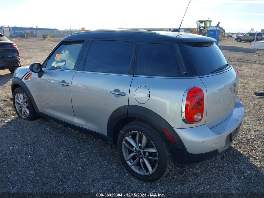 2012 MINI COOPER COUNTRYMAN VIN: WMWZB3C59CWM05749