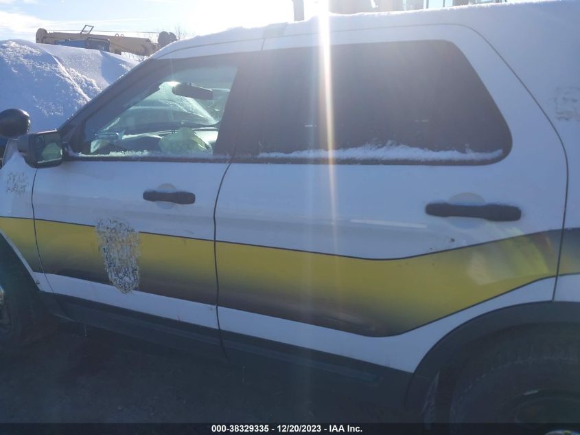 2018 FORD POLICE INTERCEPTOR UTILITY - 1FM5K8AR0JGB19702