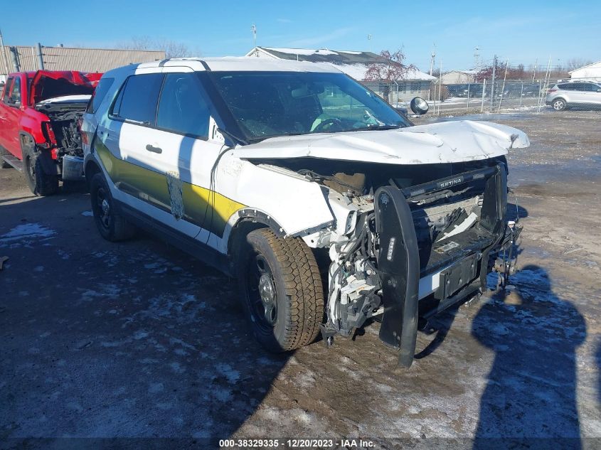 2018 FORD POLICE INTERCEPTOR UTILITY - 1FM5K8AR0JGB19702