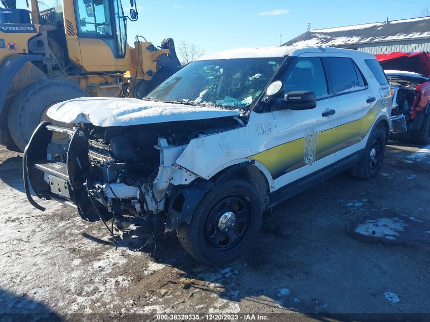 2018 FORD POLICE INTERCEPTOR UTILITY - 1FM5K8AR0JGB19702