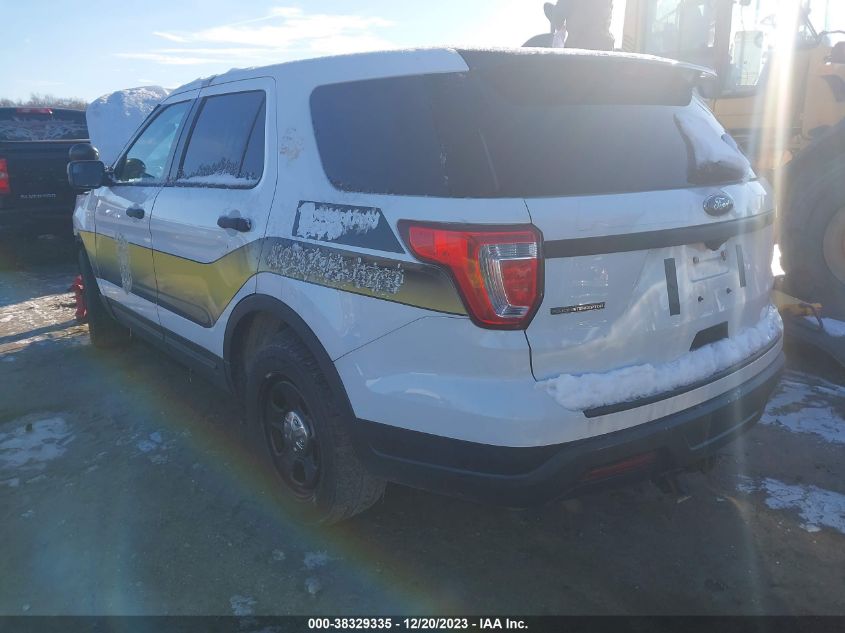 2018 FORD POLICE INTERCEPTOR UTILITY - 1FM5K8AR0JGB19702