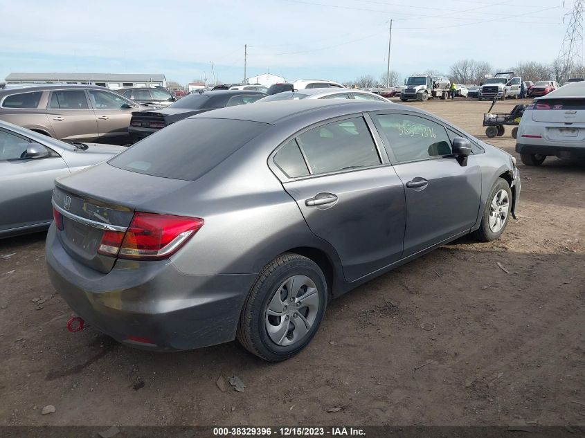 2014 HONDA CIVIC LX - 19XFB2F54EE028451