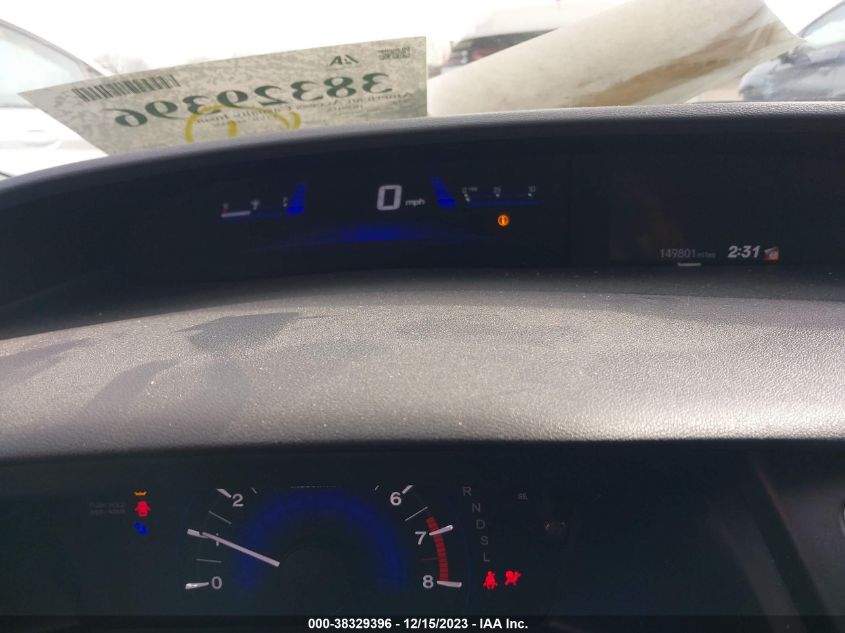 2014 HONDA CIVIC LX - 19XFB2F54EE028451