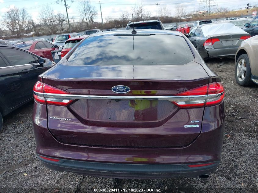 2018 FORD FUSION SE - 3FA6P0HD0JR149397