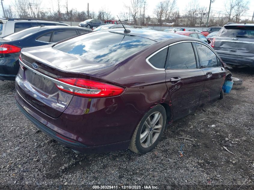 2018 FORD FUSION SE - 3FA6P0HD0JR149397