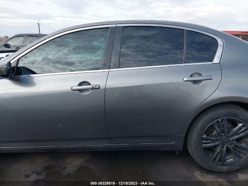 2013 INFINITI G37X - JN1CV6AR3DM763310